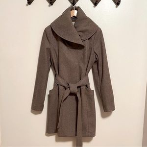 A New Day Wide Lapel Wool Blend Coat